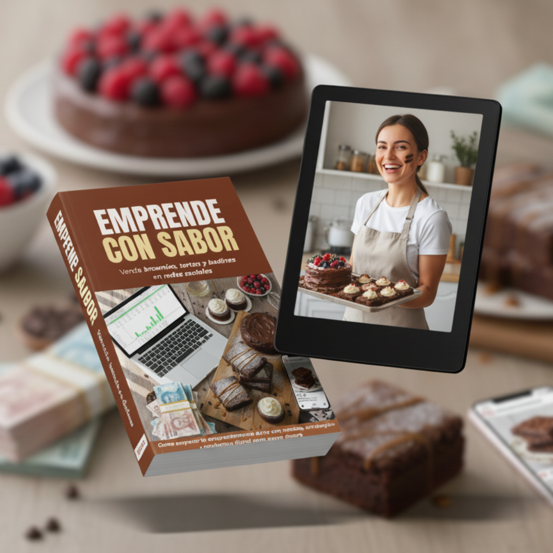 Emprende con Sabor: Vende brownies, tortas y budines en redes sociales