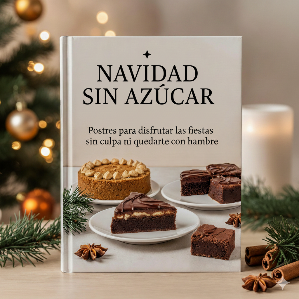 Navidad Sin Azúcar: Postres para disfrutar las fiestas sin culpa ni restricciones + 3 Bonos Gratis