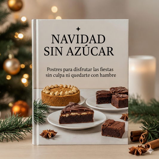 Navidad Sin Azúcar: Postres para disfrutar las fiestas sin culpa ni restricciones + 3 Bonos Gratis
